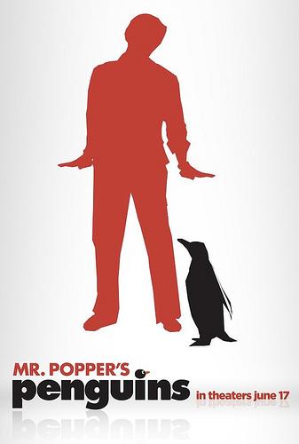 mr. popper teaser poster Mr. Popper’s Penguins: Nouvelle Bande-annonce frappée !