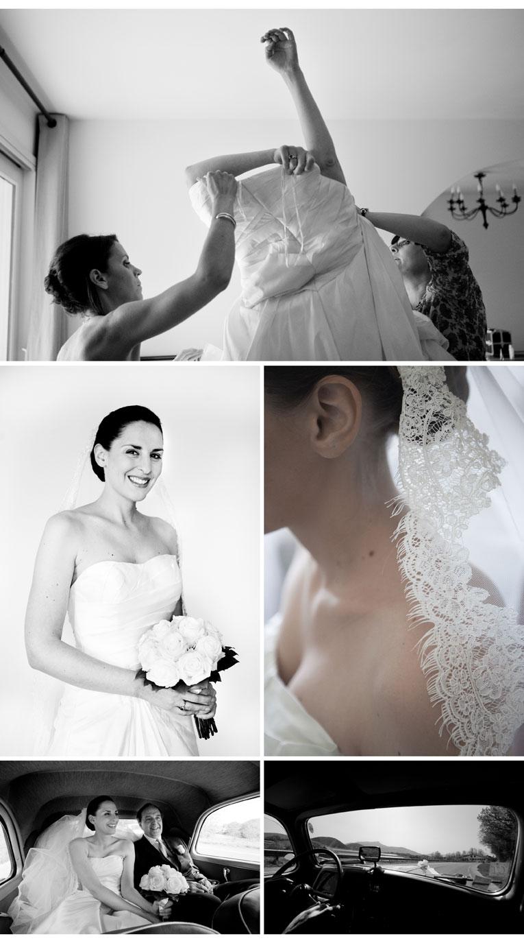 Prisca + Aymeric : mariage au Château de Brindos à Saint Jean de Luz le 9 avril 2011