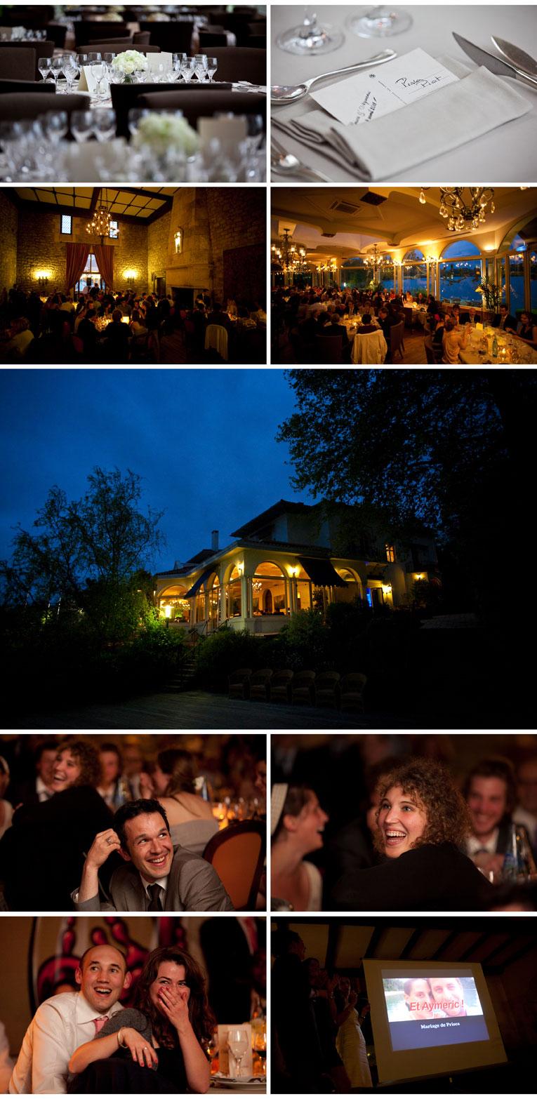 Prisca + Aymeric : mariage au Château de Brindos à Saint Jean de Luz le 9 avril 2011