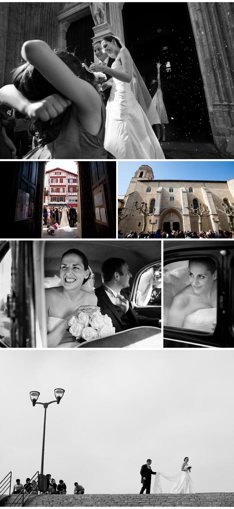 Prisca + Aymeric : mariage au Château de Brindos à Saint Jean de Luz le 9 avril 2011