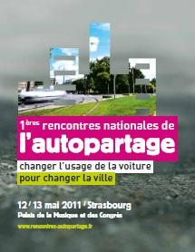 Strasbourg  sera le coeur des premières Rencontres nationales de l'Autopartage