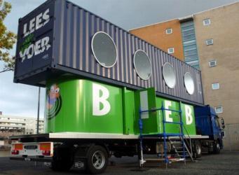 Pays-Bas - Le BiebBus : la bibliothèque ambulante Pays-Bas - Le BiebBus : la bibliothèque ambulante