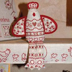 Le poulailler de Bouticréa à la une La poule Sidonie