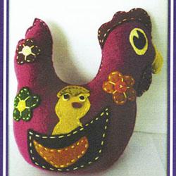 Le poulailler de Bouticréa à la une Doudou Caquette la poulette