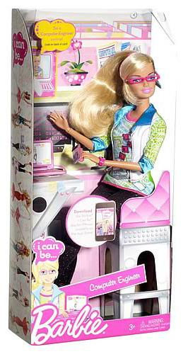 Insolite : Barbie Ingénieur en Informatique
