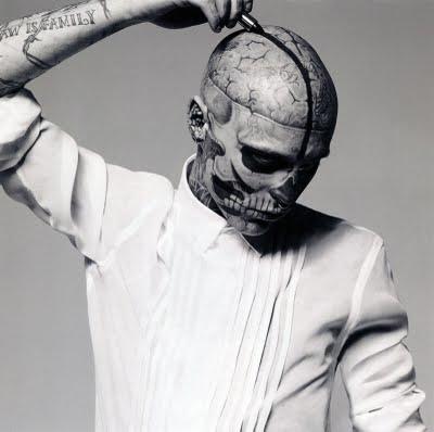 Rick Genest for GQ Style UK