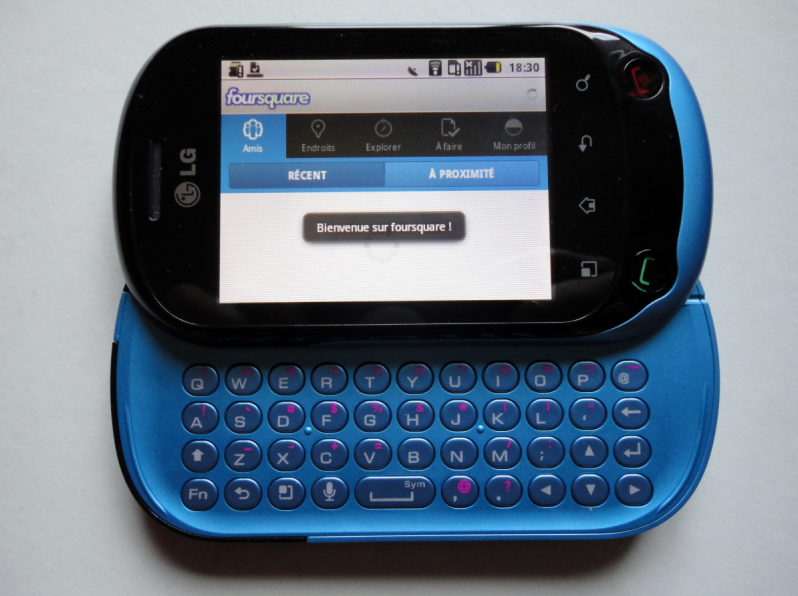 Test du smartphone LG Optimus Chat Test du smartphone LG Optimus Chat
