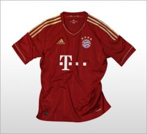 Football : Nouveau Maillot Bayern Munich saison 2011/2012