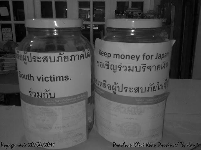 THAÏLANDE / JAPON : Au secours des victimes, on n’oublie pas.