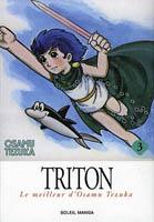 Couverture du troisième tome de l'édition française du manga Triton