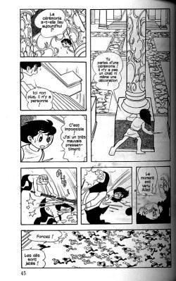 Planche intérieure du troisième tome du manga Triton