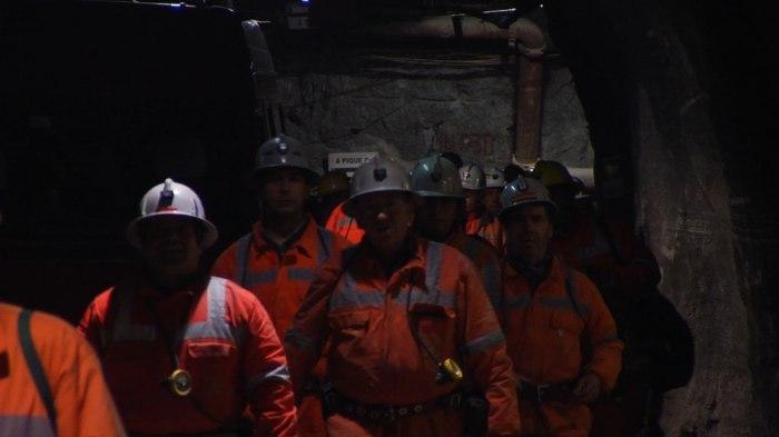 Mineurs el Teniente Le salaire de la peur et… des fiers