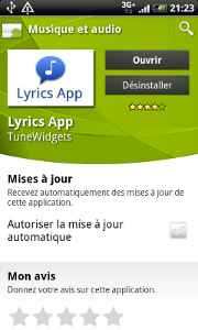Lyrics App : affichez les paroles des chansons que vous écoutez avec votre smartphone