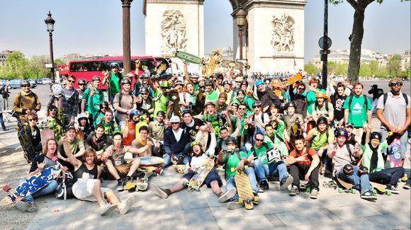 Greenskate Paris 2011 [by Gunis Zalmezs] #photo