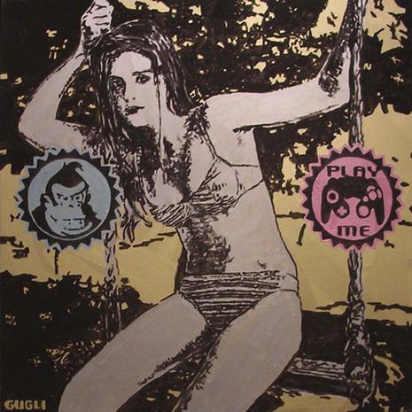 Laurent Gugli expose pin-up galerie Artdollar