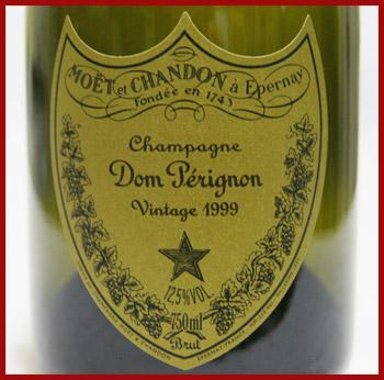 Champagne Dom Pérignon 1999 