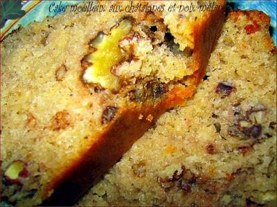 Moelleux aux châtaignes et mélange de noix Image Hosted by ImageShack.us