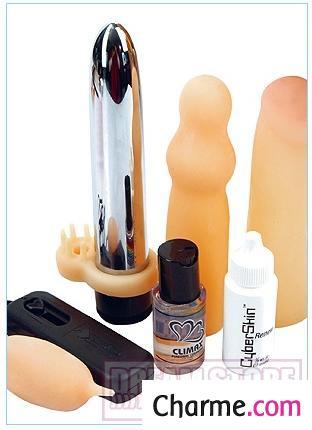 Natacha teste un kit vibrant tres sexy