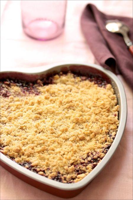 Crumble aux fruits rouges PG Crumble aux fruits rouges PG
