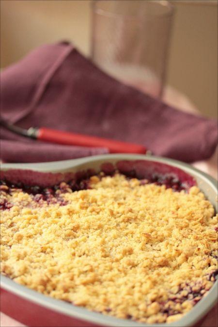 Crumble aux fruits rouges PM Crumble aux fruits rouges PM