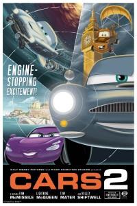 CARS 2 Cars 2 : Les nouveaux posters et les personnages anglais de Cars 2 !