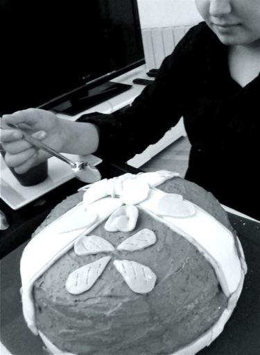 Gâteau pour le plus bel anniv de la vie de JaimeTout, jusqu’au prochain !