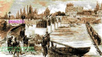 Anieres,pont de bateaux,la sirène,van Gogh,général Eudes,Commune de Paris
