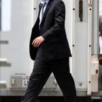**EXCLUSIVE** THE GUYS OF 'GLEE': A suited Cory Monteith prepares to film a scene on the set of 'Glee' **EXCLUSIVE** THE GUYS OF 'GLEE': A suited Cory Monteith prepares to film a scene on the set of 'Glee'