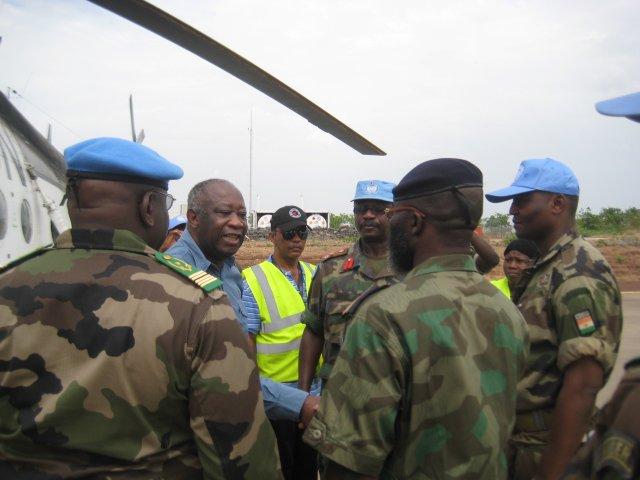 Images exclusives de Laurent Gbagbo à Korhogo