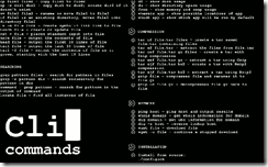 Linuxcommandswallpaper Des fonds d’écrans Cheat Sheet pour les Geeks