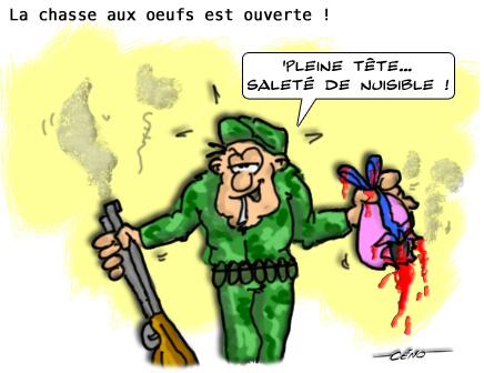 La Babole - Pâques : la chasse aux oeufs est ouverte ! La chasse aux œufs est ouverte