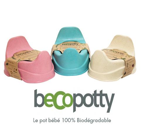 BecoPotty, le pot pour bébé biodégradable…