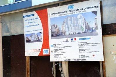 Logements sociaux de la ville de Paris : l'immobile promotion !