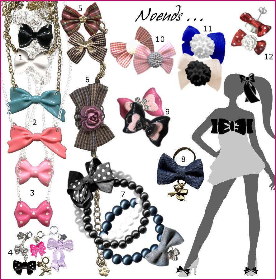 bows Les noeuds – Chapitre II Les accessoires