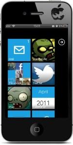 Le thème du Windows phone sur votre iDevice.