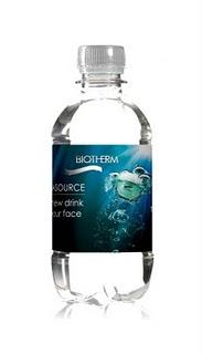 Drinkyz réalise les bouteilles Biotherm (L'OREAL)