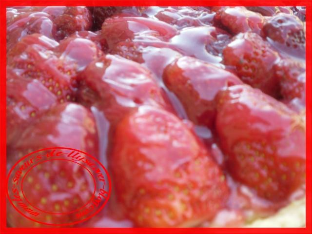 Tarte aux fraises à la crème pâtissière Tarte aux fraises à la crème pâtissière