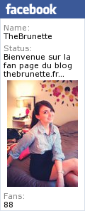 TheBrunette a sa page facebook !