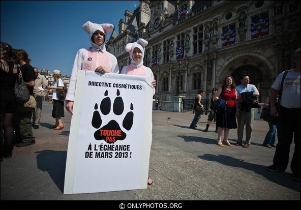 Manifestation contre la Vivisection, Paris. 23 avril 2011. manif-anti-vivisection-009