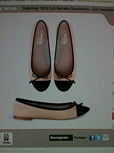 J'ai créé mes ballerines! mars-avril 1026