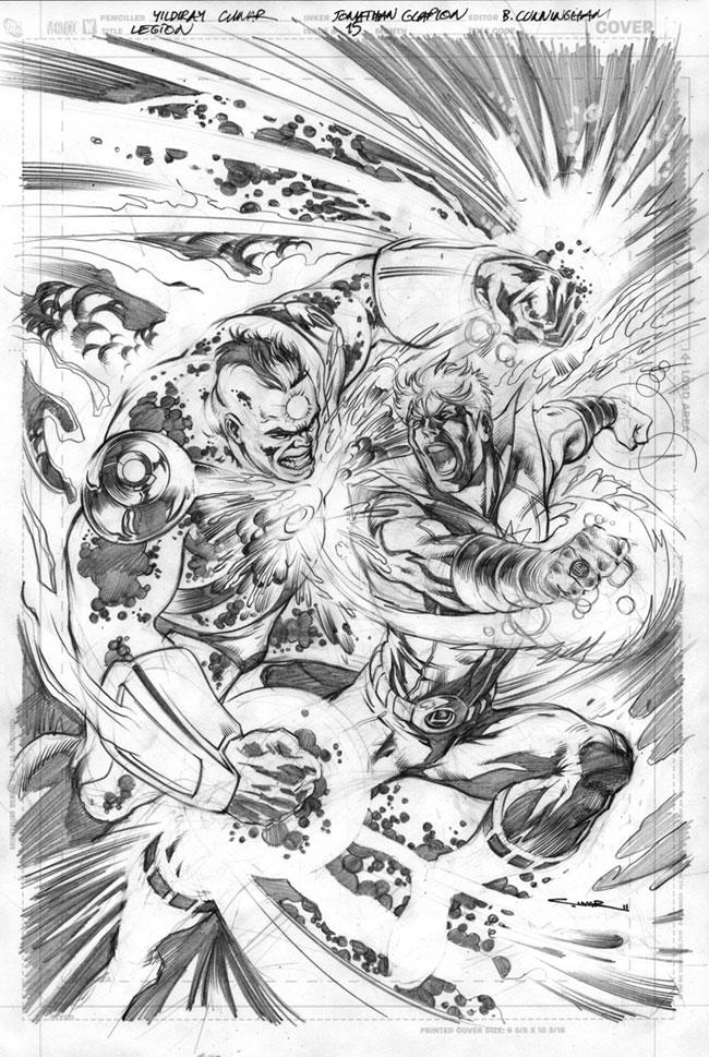 legion_15_cover_pencils_by_cinar-d3drq0c Legion of Superheroes #15