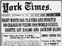 Le Scandale des Black Sox