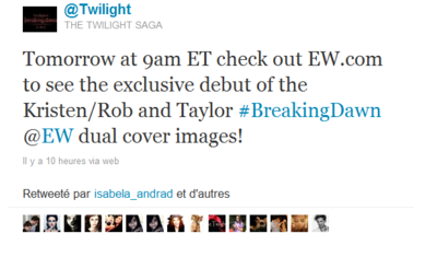 Découvrez les couvertures de EW spéciales Breaking Dawn