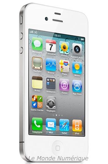 L’iPhone 4 Blanc est disponible L’iPhone 4 Blanc est disponible