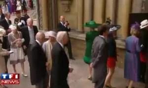 Mariage Royal : l’arrivée des Beckham, Elton John, Mr Bean à Westminster