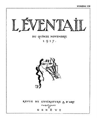 L'Eventail une enquête sur Baudelaire. 1917.