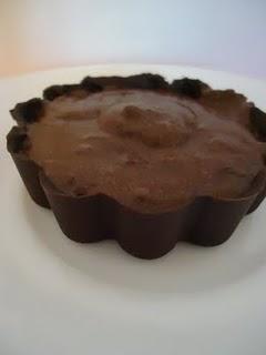 Tartelettes croquantes à la mousse choco-orange Tartelettes croquantes à la mousse choco-orange