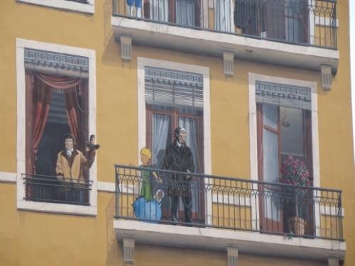 IF Célébrités aux balcons…