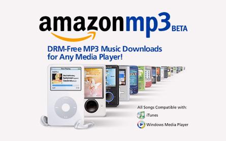 amazon mp3 sans drm 1 Musique moins chère sur Amazon que sur iTunes