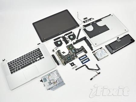 iFixit iFixit autopsie les nouveaux MacBook Pro